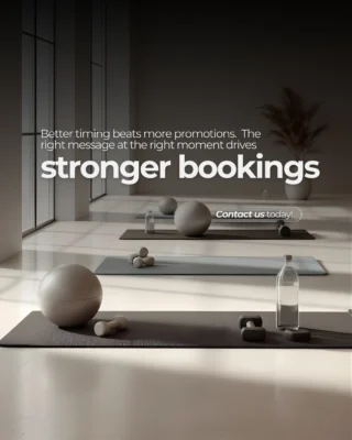 Promotions can create short-term spikes, but timing is what turns campaigns into predictable growth. 

Studios that send the right message based on client behavior, whether it’s after a missed visit, an unused intro offer, or a period of inactivity, usually see stronger engagement than those relying on generic blasts. 

Strategic timing makes every campaign work harder and helps protect long-term revenue.

🌐Visit: onbrndmarketing.com

#ONBRND #boutiquestudio #fitnessmarketing #clientretention #marketingstrategy